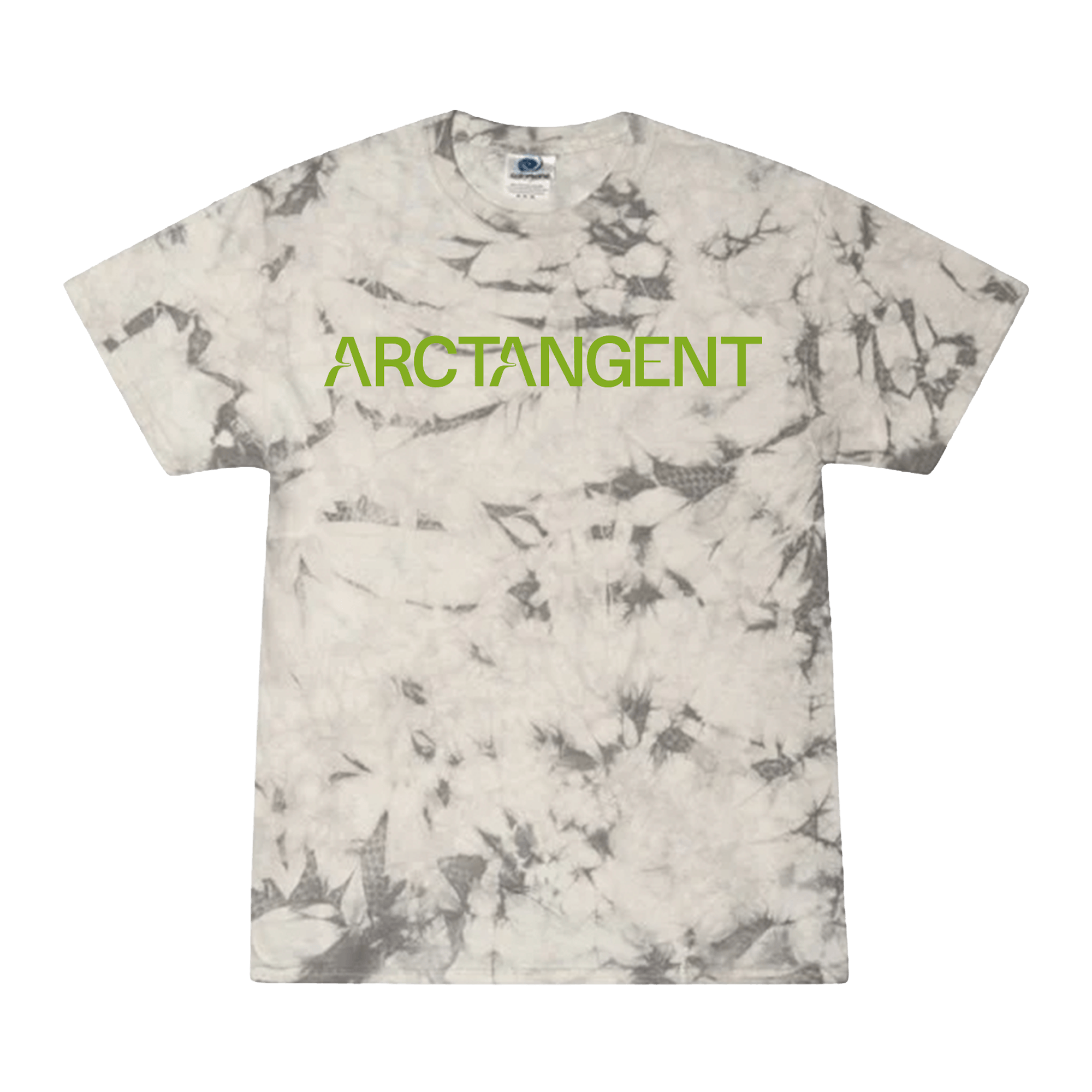 Logo Tie Dye Shirt - Silver