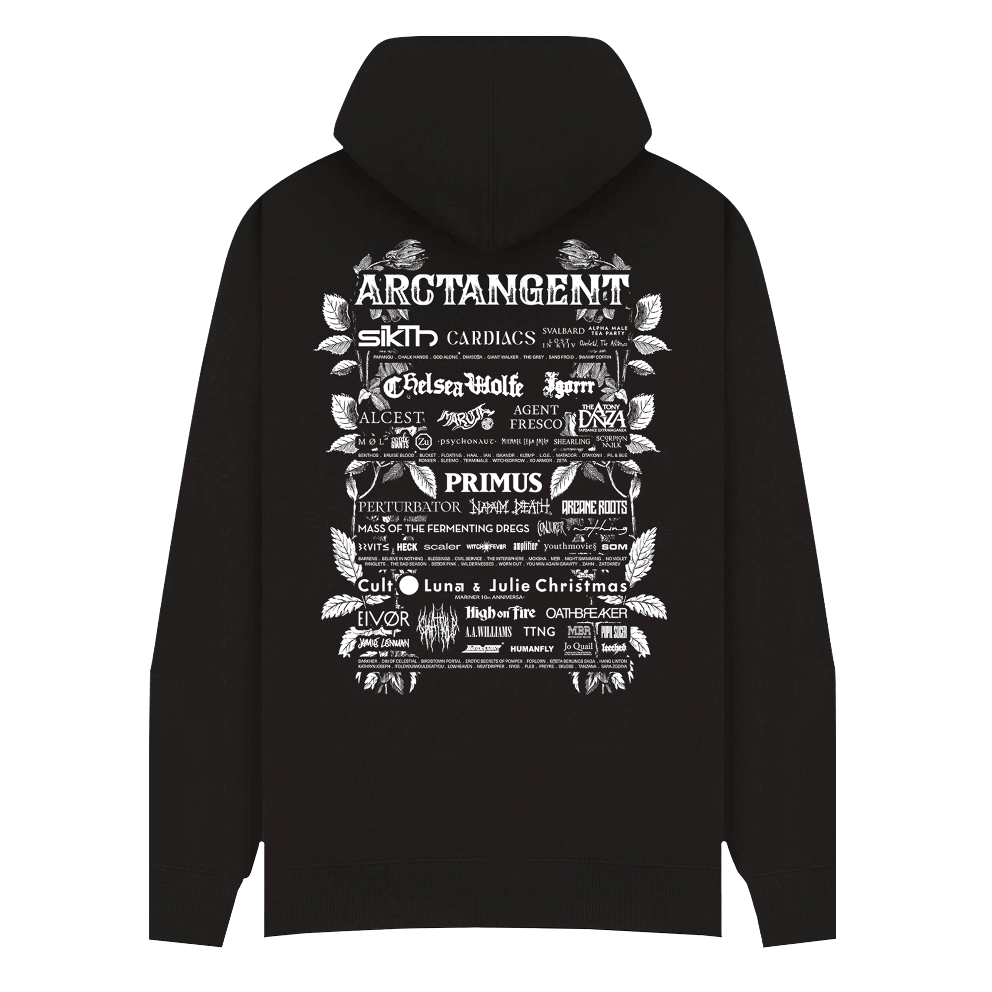 2026 Lineup Hoodie - Black