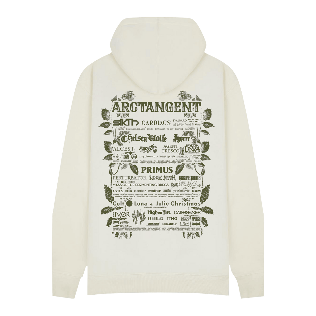 2026 Lineup Hoodie - Ecru