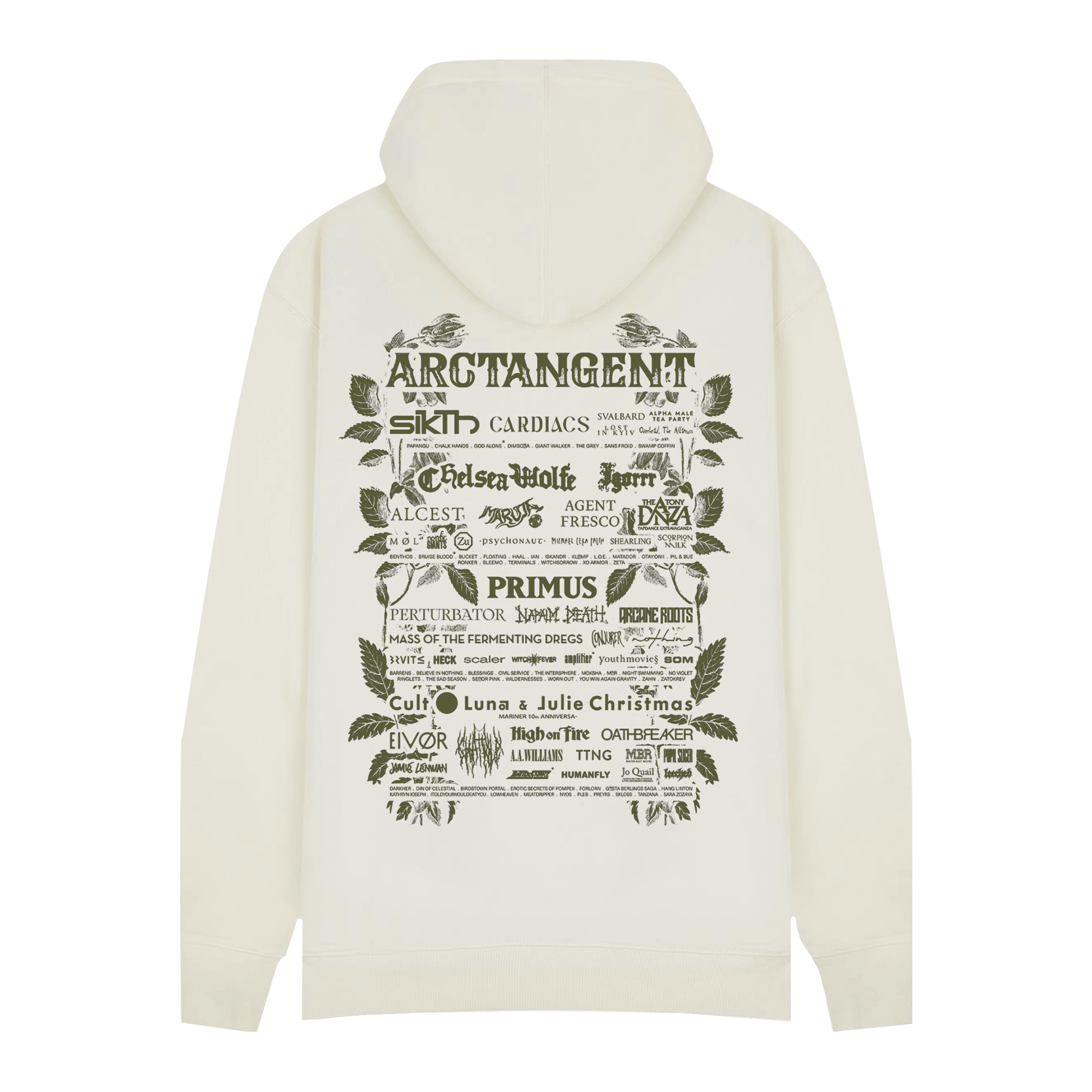 2026 Lineup Hoodie - Ecru