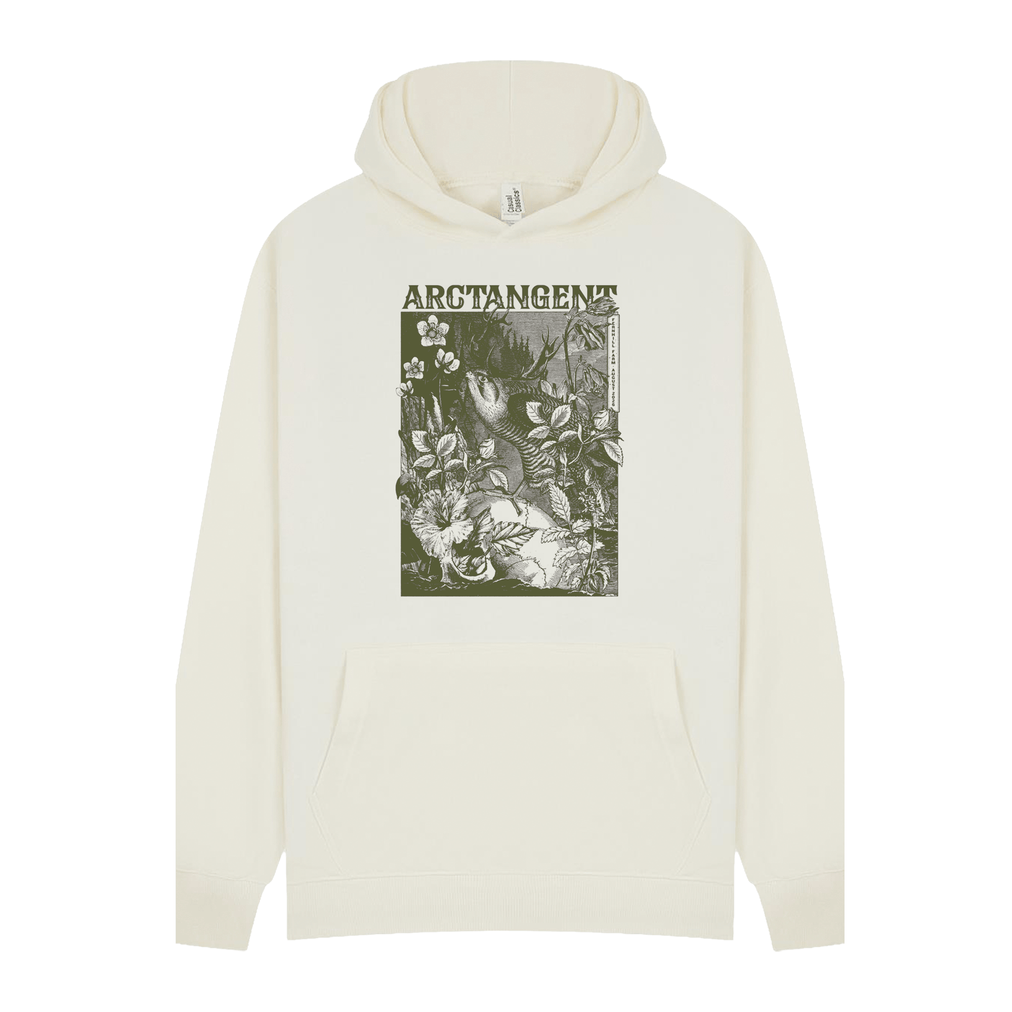 2026 Lineup Hoodie - Ecru
