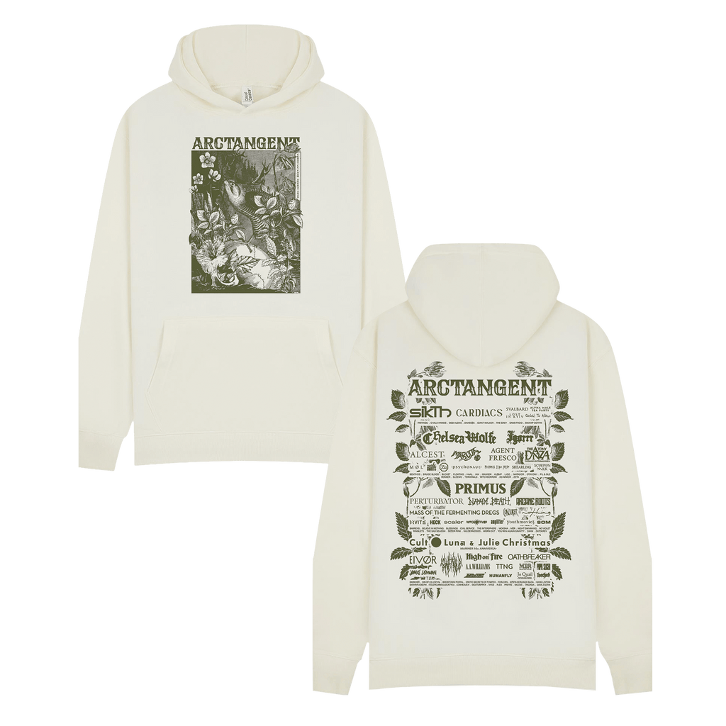 2026 Lineup Hoodie - Ecru