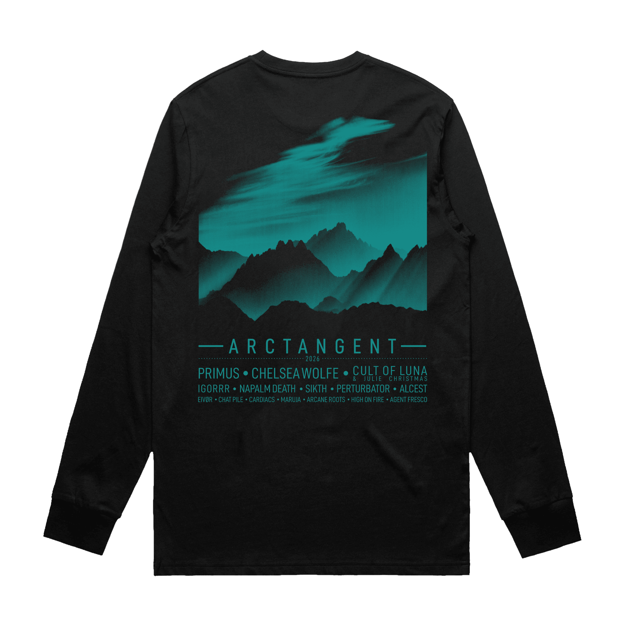 2026 Lineup Longsleeve - Black