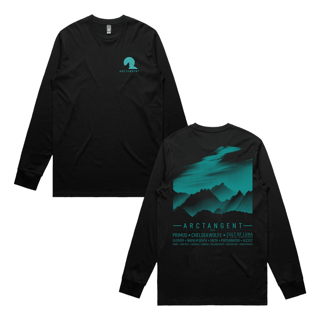 2026 Lineup Longsleeve - Black