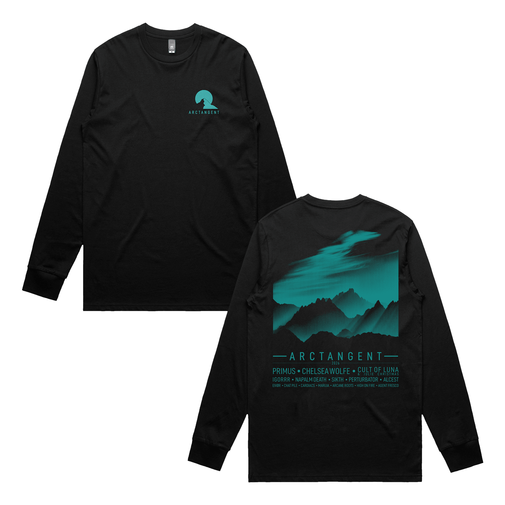 2026 Lineup Longsleeve - Black