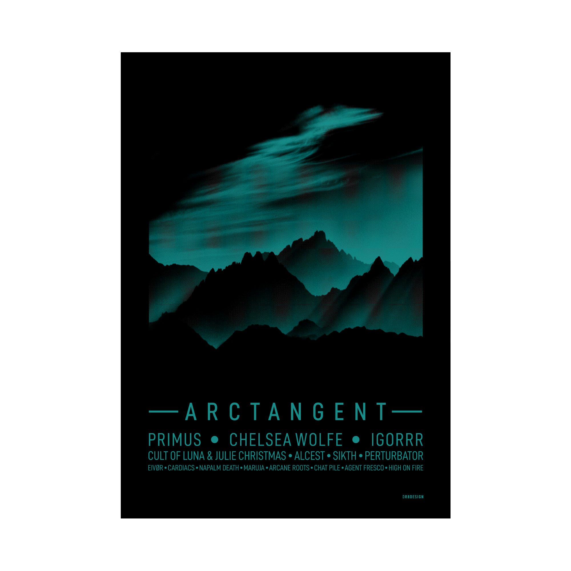 2026 Lineup Print - A2