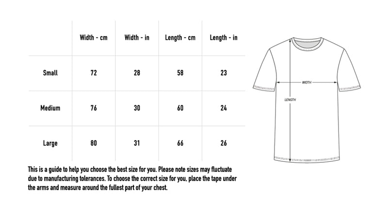 Size chart for 2026 Kids Football Shirt